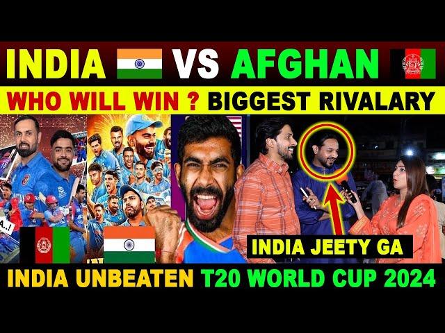 IND vs AFG Super 8 | Biggest Asian Rivalry? | India Unbeaten T20 World Cup 2024