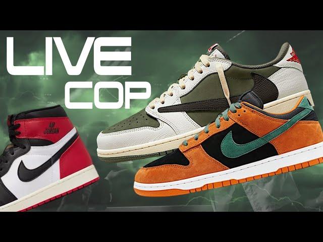 GOING LIVE! NIKE DUNK LOW CERAMIC & TRAVIS SCOTT JORDAN 1 MEDIUM OLIVE SOON!!