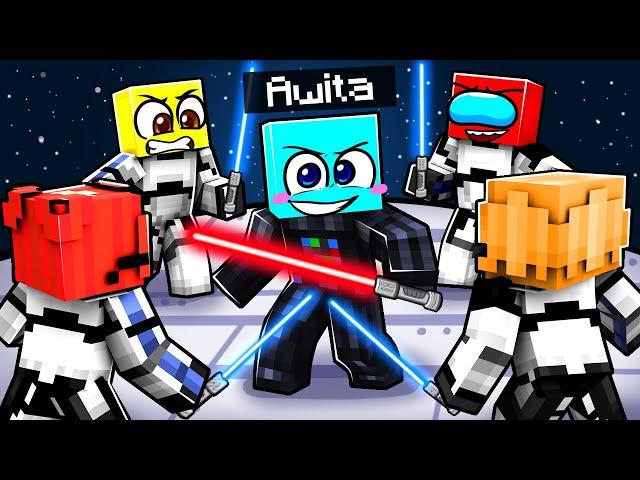 Cazadores VS Awita STAR WARS en Minecraft!