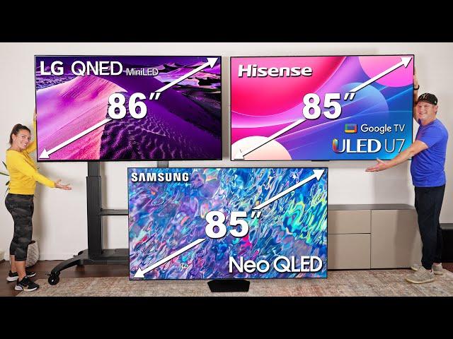 Which Massive 85"+ TV wins?