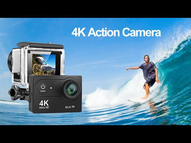 4K ACTION CAMERA with waterproof  WiFi EIS function