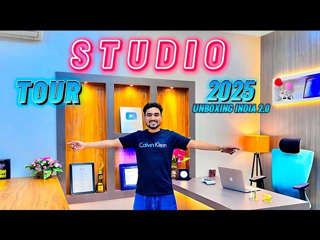 Unboxing India YouTube Studio Tour ️️ 2025 | YouTubeStudio - Imran Uddin @imranuddinvlogs