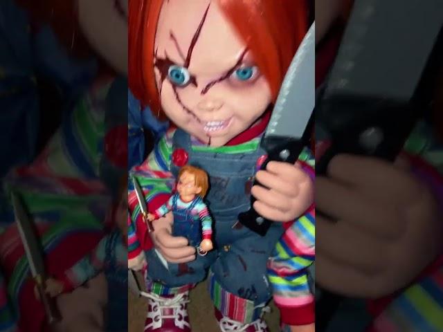 My Scarface Chucky Doll Collection #chucky #goodguy #trickortreatstudios #mezcotoyz #spencer