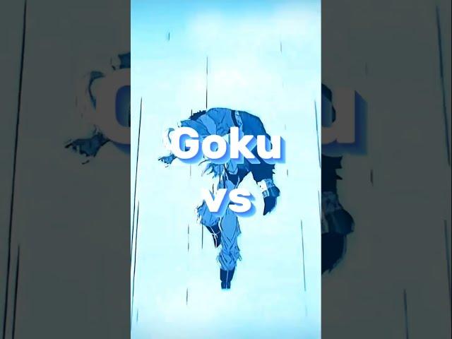 Goku Vs Vegeta #goku #vegeta #anime #shorts #vs #dragonball