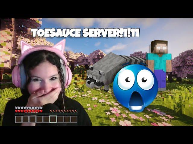 HEROBRINE SPOTTED ON TRONE(Y)SAUCE'S MC SERVER!1!11 | Minecraft