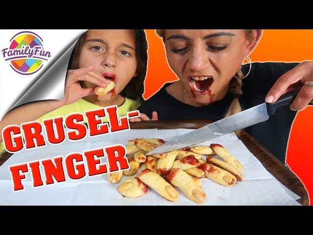 HALLOWEEN BLUTIGER GRUSELFINGER - Partyfood gruseliger DIY Snack - Family Fun