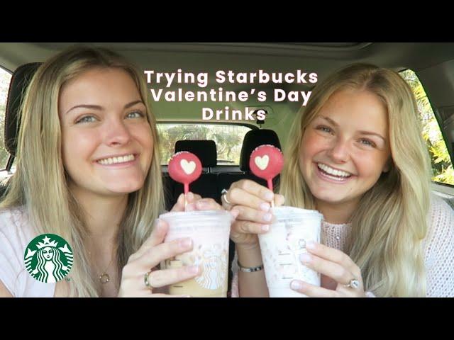 Trying Starbucks Valentines Drinks - Secret Menu Items