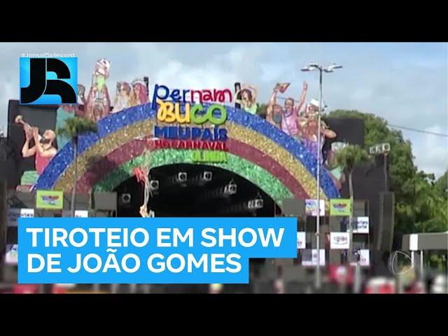 Show de João Gomes termina com tiroteio em Olinda (PE); sete pessoas ficaram feridas