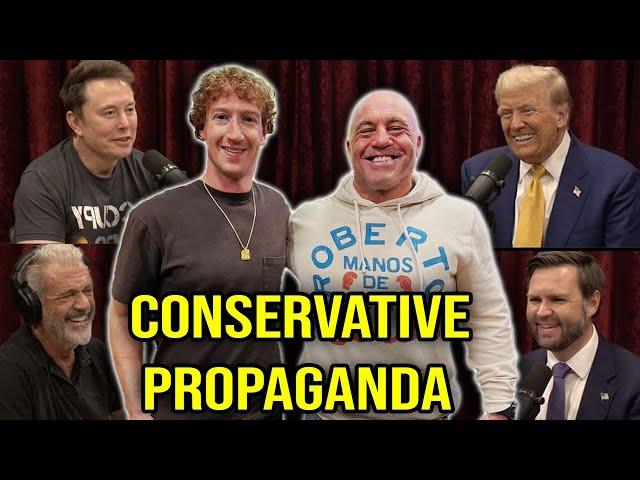 The Joe Rogan Podcast is Pure Far-Right and Tech Bro PROPAGANDA