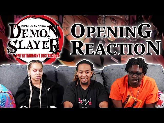 Yaboyroshi Reaction on Demon Slayer S2 Opening  (uncut) #animereaction