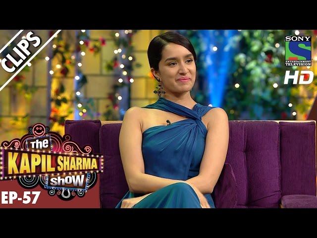 Shraddha Kapoor mimics her father's dialougue -The Kapil Sharma Show–5th Nov 2016