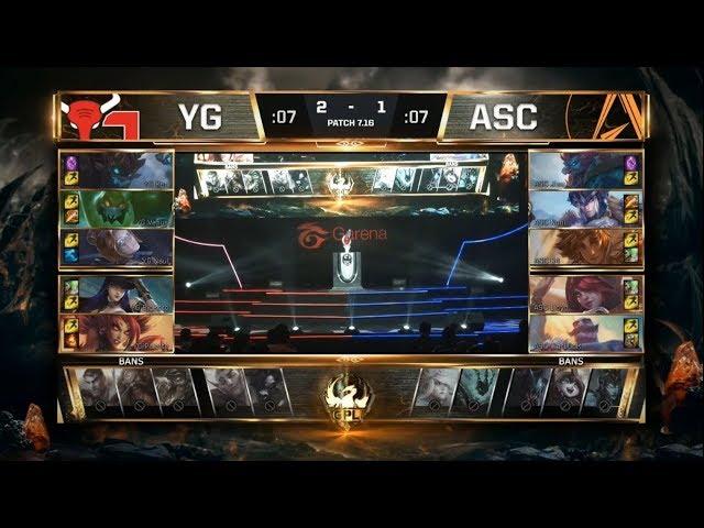 ASC - YG Highlights Game 4 GPL Summer 2017 Playoffs!!