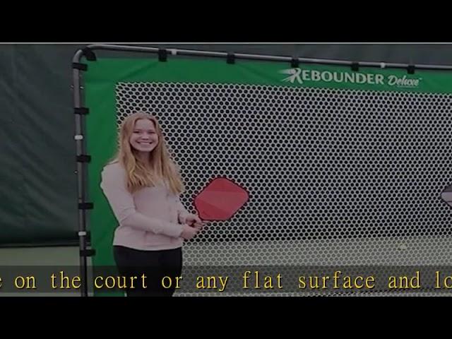 Oncourt Offcourt Rebounder Deluxe on Wheels for Tennis & Pickleball