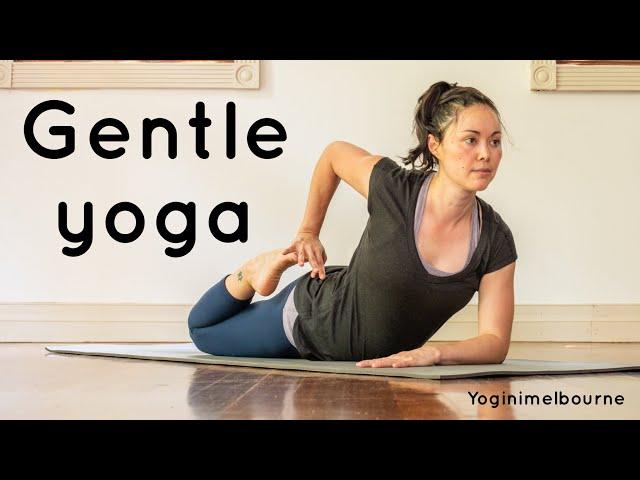 Gentle yoga flow | healthy spine | all levels | 20min |