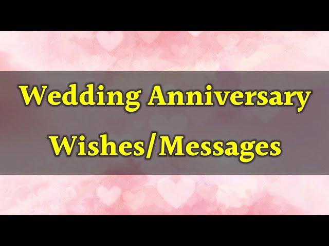 Wedding Anniversary Wishes || Wedding Anniversary Wishes For Husband @MagicGiftLab