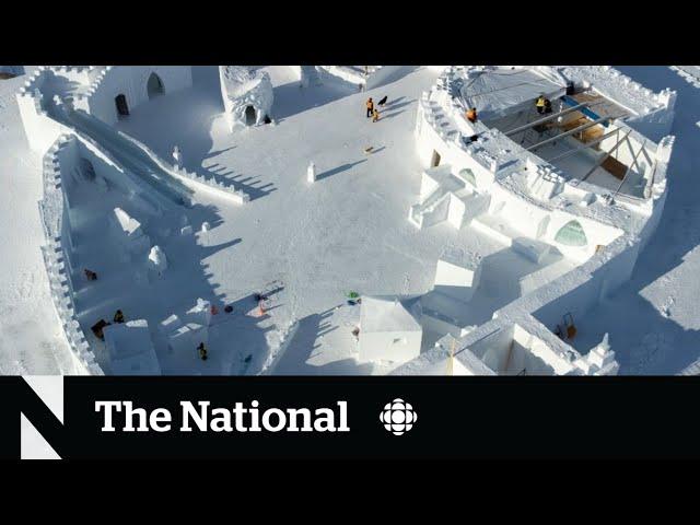 Enormous snow castle part of annual Yellowknife festival | The Moment