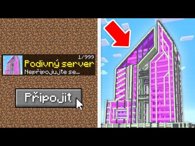 Připojil jsem se na Super moderní podivný server