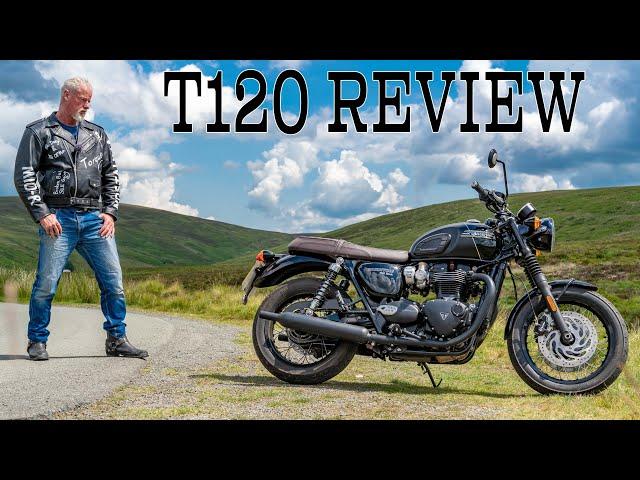 Triumph T120 Review. Is THIS the best allrounder Modern Classic Bonneville Motorcycle? Black Edition