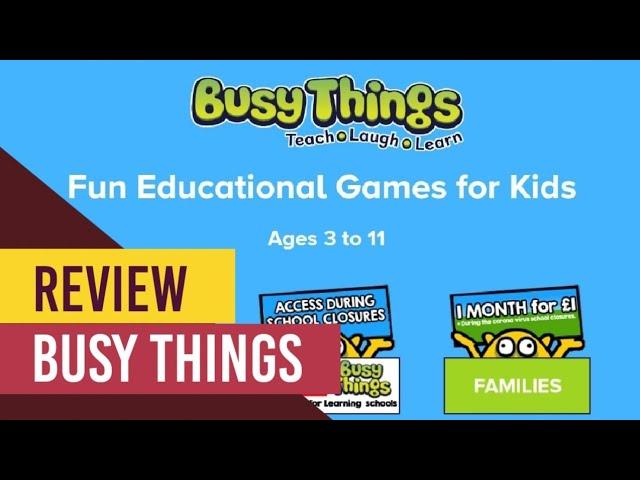 Educational Review - What is Busy things?