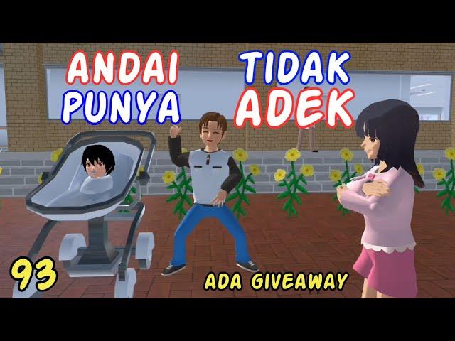 Sakura Drama Andai Aku Tidak Punya Adek Part 93 | Drama Sakura School Simulator Indonesia | SSS