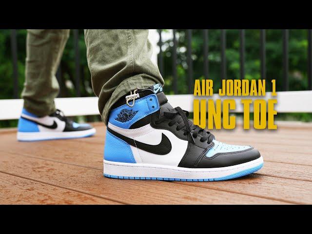 Air Jordan 1 UNC Toe REVIEW & On Feet