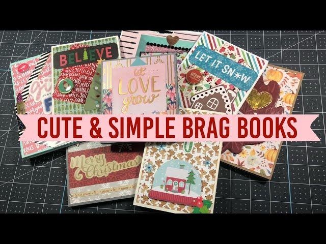 Craft Fair Idea #13:  Cute & Simple Brag Books | 2019