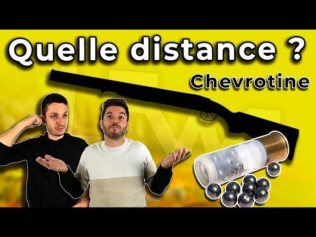 Qu'elle est la vraie portée efficace de la chevrotine ? On fait le test !