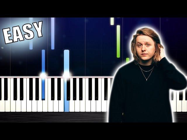 Lewis Capaldi - Someone You Loved - EASY Piano Tutorial by PlutaX