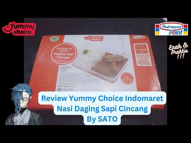 [IDM] Review Yummy Choice - Nasi Daging Cincang by SATO sekalian buat makan malam