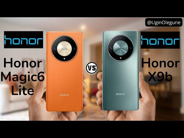 Honor Magic6 Lite vs Honor X9b