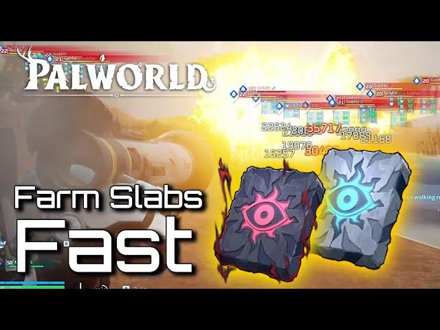 The FASTEST Slab & Pal Farming Method in Palworld!