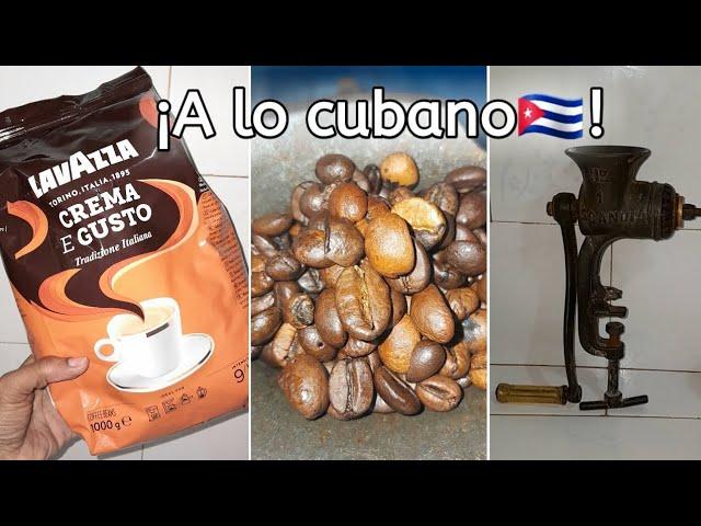 Así Se Muele el Café en #cuba .