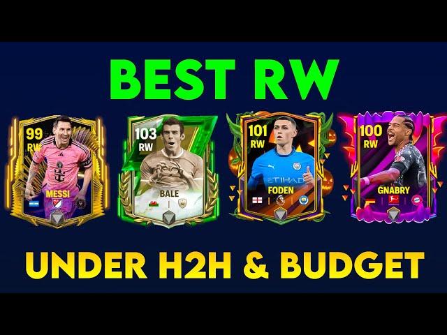 BEST RW for H2H & Every Budget in FC Mobile 25