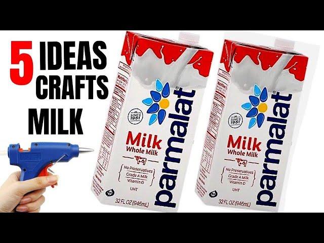 5 IDEAS - Best Reuse Milk Carton Idea How To Recycle Milk Carton Box