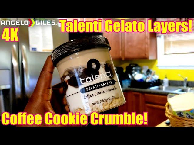 Trying Talenti Gelato Layers: Coffee Cookie Crumble