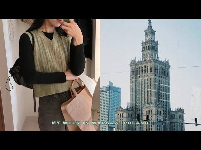 𝙫𝙡𝙤𝙜 : My week in Warsawㆍa vibrant and aesthetic city 