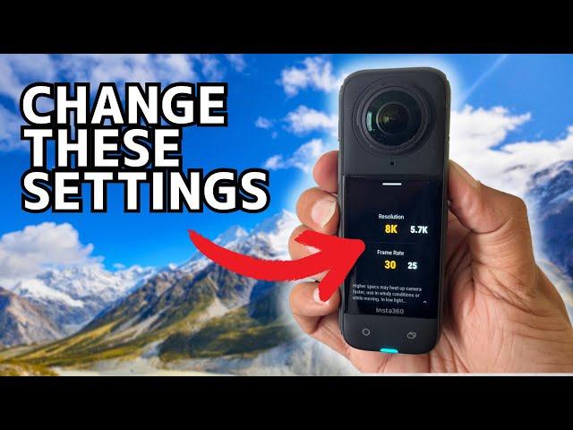 Insta360 X4: The BEST Settings