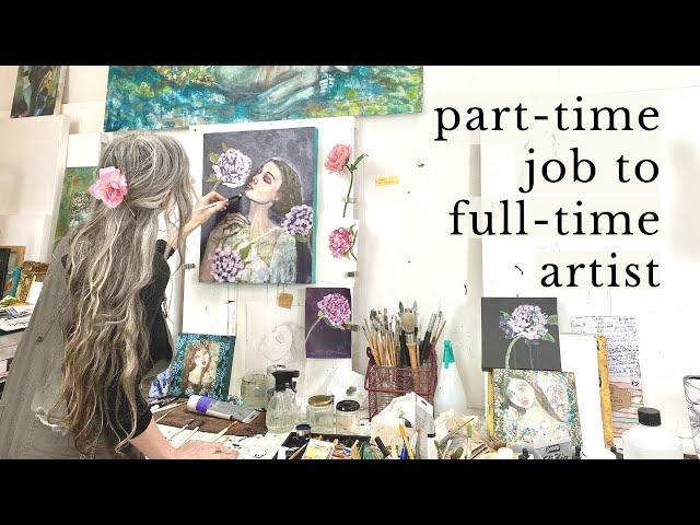 MY FIRST YEAR AS A FULL-TIME ARTIST - LOST MY JOB due to lockdown & how I make a living, 3 ways