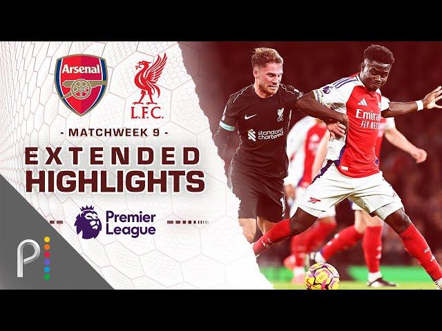 Arsenal v. Liverpool | PREMIER LEAGUE HIGHLIGHTS | 10/27/2024 | NBC Sports