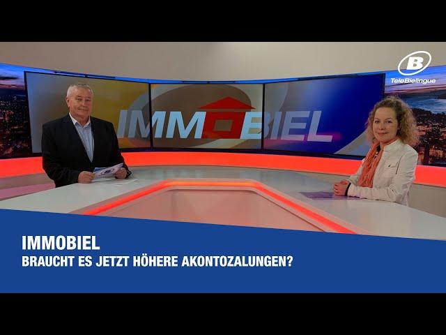 IMMOBIEL: Braucht es jetzt höhere Akontozalungen? / TeleBielingue