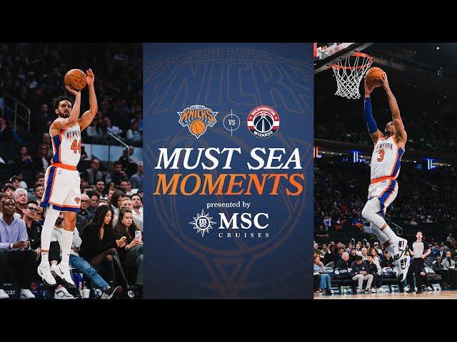 Knicks return home and SHOW OUT vs. the Washington Wizards | March 22, 2025 | FULL Game Highlights
