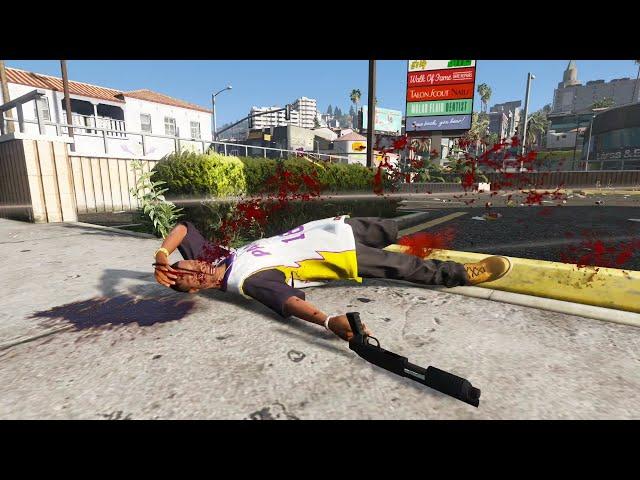 GTA 5 Shoot Outs And Ragdoll Deaths #1