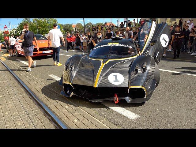 Pagani Huayra R INSANE V12 Sound & driving on Public Roads!