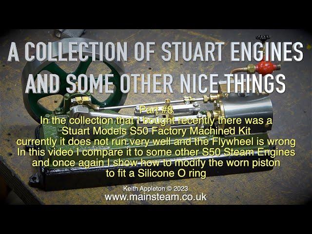 A STUART MODELS S50 STEAM ENGINE MODIFICATION - PART #8