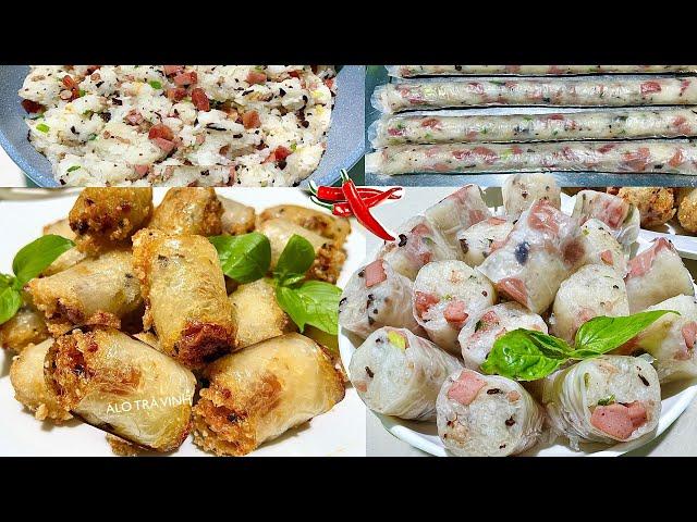 Phát hiện 3 món ăn Thật Ngon mà No Bụng chỉ cần 1 công thức làm - 3 Dishes From Sticky Rice