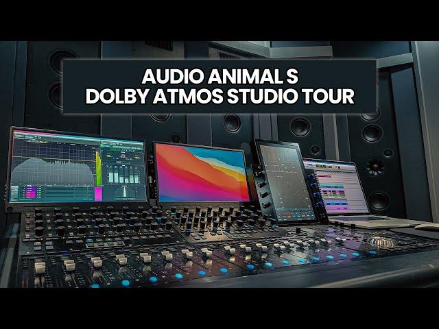 Audio Animals Dolby Atmos Mixing & Mastering Studio Tour