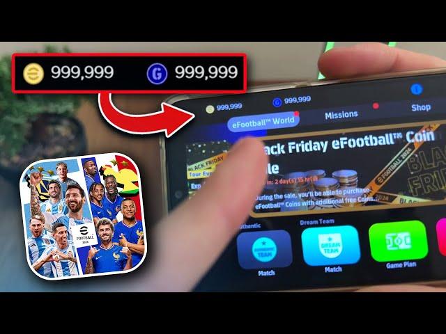 I Found eFootball 2025 Hack?  How I Got Unlimited Coins & GP in eFootball 24? (THE TRUTH)