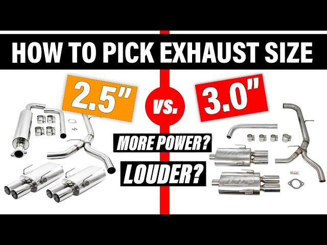 Choosing Your Exhaust Size // Behind The Builds