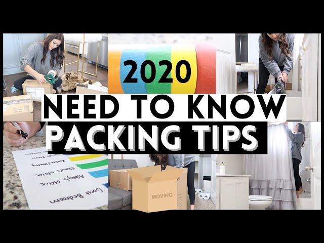 NEED TO KNOW PACKING TIPS 2020 | PACKING STRATEGIES FOR YOUR MOVE | Til Vacuum Do Us Part