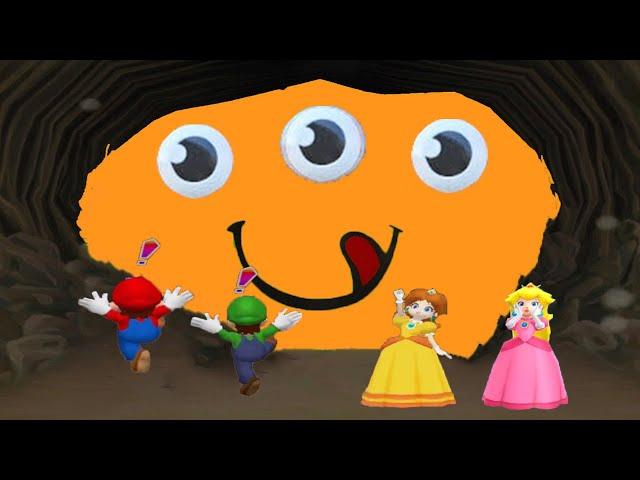 Mario Party 6 Minigames - Battle Bridge - Mario vs Luigi vs Peach vs Daisy